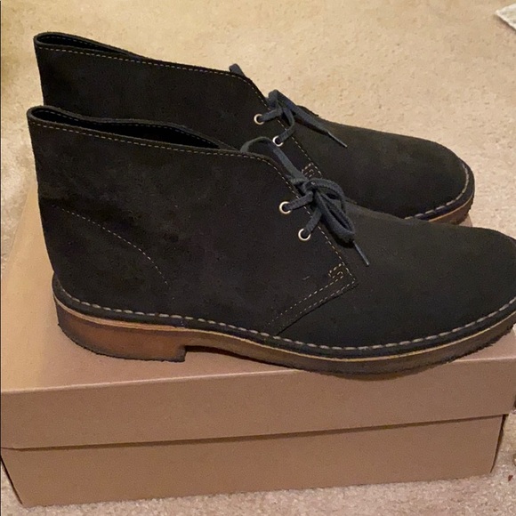 Clark’s Loden green desert boots - Picture 3 of 8